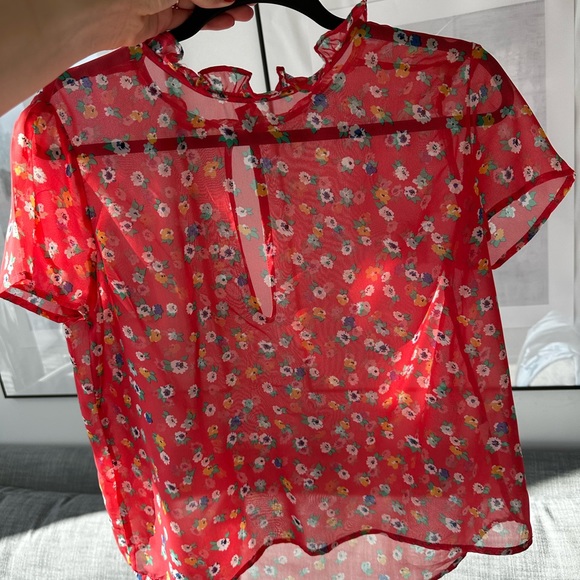 Floral top from Gianni Rodini Greece. - Picture 2 of 4